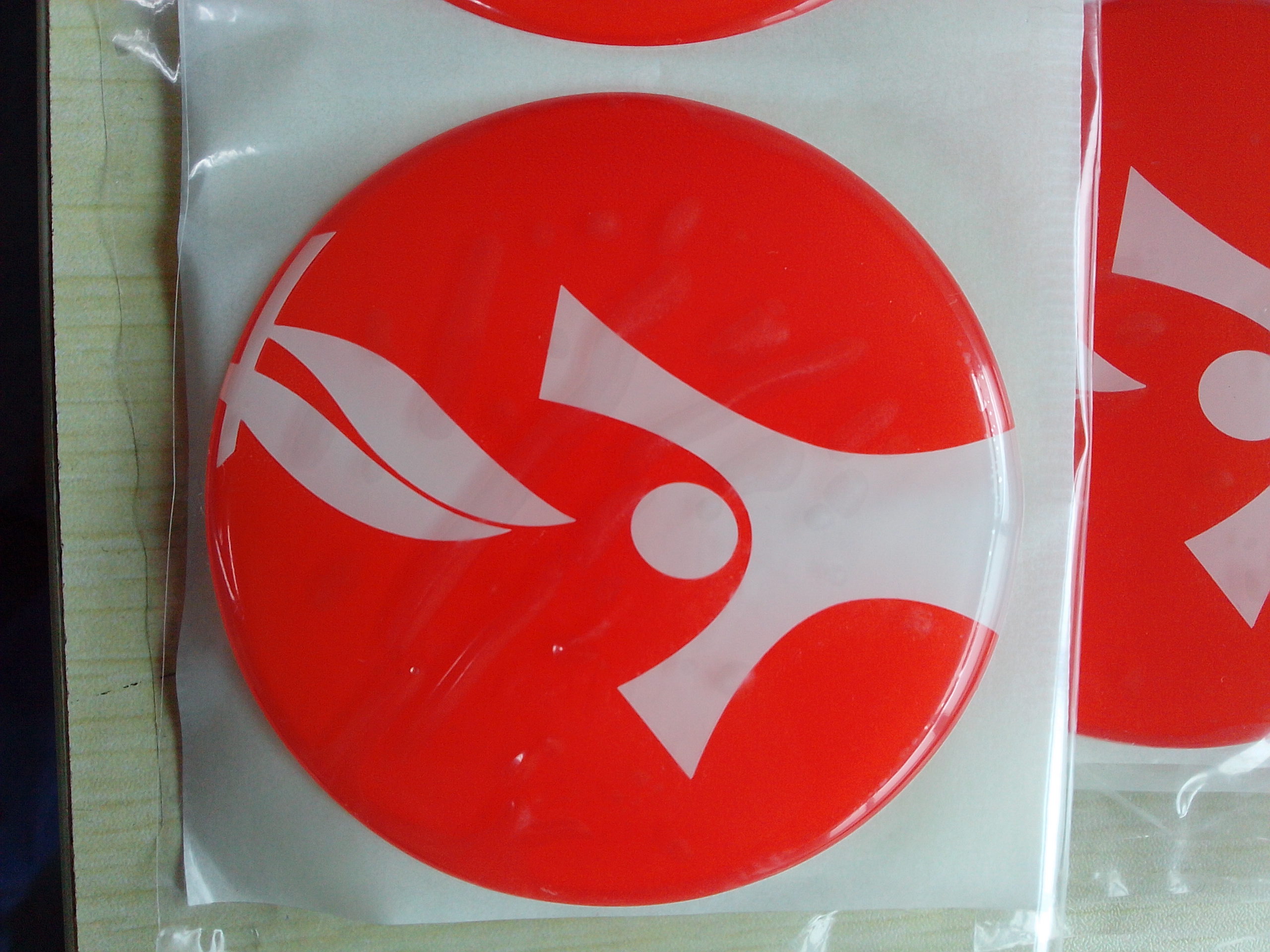 Round 3D epoxy resin stickerEpoxy stickers,Printing labels,Adhesive